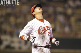 新井貴浩　実使用　バッティンググラブ 新井貴浩 実使用バッティンググローブ 両手 第1次広島東洋カープ