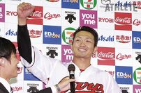 <div class="caption">『神ってる』活躍で一躍リーグに中心選手となった鈴木誠也（現カブス）</div>