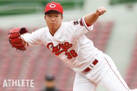 セットアッパーとして好投続くカープ塹江敦哉。「場面が変わっても自分の投球ができている」