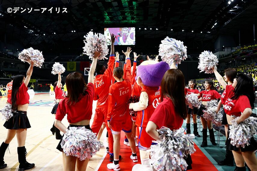 バスケットボール女子日本代表・髙田真希を要するデンソーアイリスを応援で後押し。チアリーダーたちの思いとは？