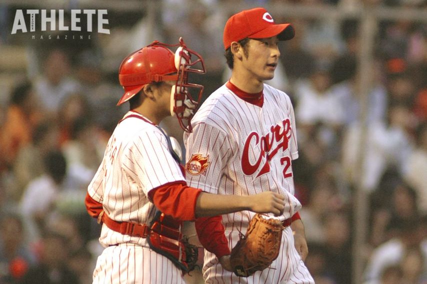 <div class="caption">レジェンド左腕・大野豊の背番号24を受け継いだ河内貴哉</div>