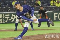 <div class="caption">ここまで大会全試合で登板している金城乃亜</div>