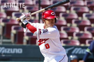 プロ8年目、カープ上本崇司の覚悟「1打席に対する思い、集中力を持って