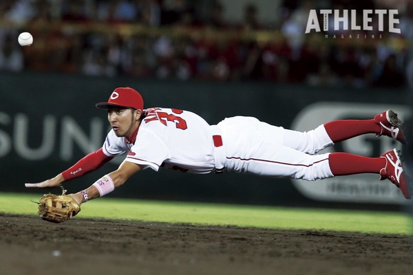 蔵出しインタビュー カープ菊池涼介の思考 守備のポジショニングは常に半信半疑 Carp インタビュー 広島アスリートマガジン