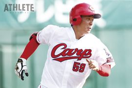 カープの機動力野球を体現。育成出身・大盛穂の活躍は“打撃の成長”にあり!?