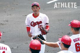 地元広島からカープへ。日焼けした顔から努力の積み重ねを感じる・名原典彦［ルーキーインタビュー後編］
