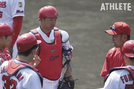 カープ中村奨成がルーキーイヤーに掲げた目標