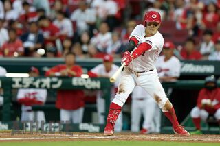 広島東洋カープ安倍友裕実使用バット 広島東洋カープ安倍友裕実使用バット