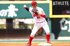 受け継がれる遊撃手の系譜。小園海斗の守備の迷いを払拭した田中広輔からのアドバイス【INTERVIEW】
