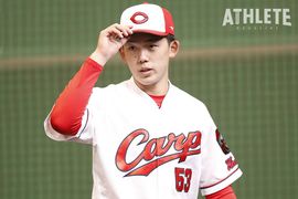 ドラ4右腕・小林樹斗が初めて経験した春季キャンプ。そこで感じたエース大瀬良大地の存在感