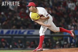 ７年ぶりセーブをあげたカープ・中﨑翔太。優勝を知る右腕が語った若手とのコミュニケーション