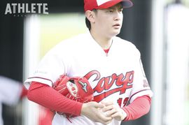 「過去は振り返らず全力で」カープ大道温貴が3度目の先発マウンドへ。5連敗中のチームの救世主となれるか<br />