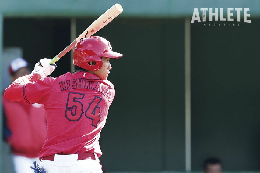 <div class="caption">2025年ドラフト唯一の高卒選手・西川篤夢。若鯉の一軍昇格が楽しみだ</div>