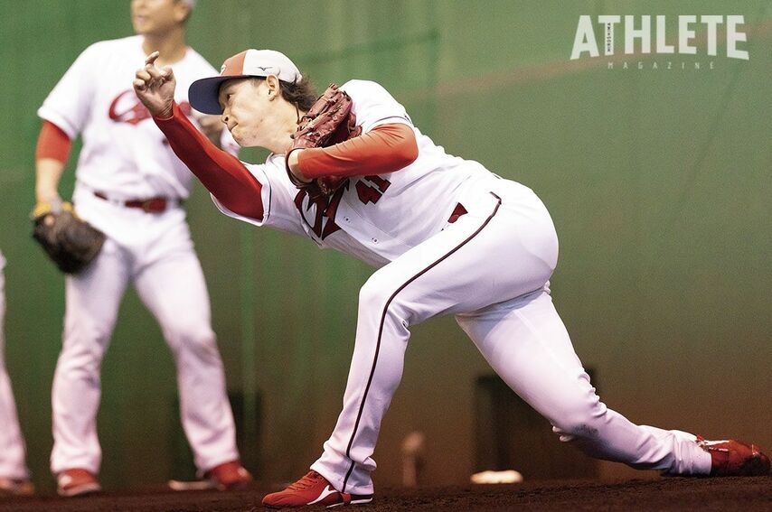 「少しでも戦力になれるところを見せたい」カープの変則右腕・鈴木健矢の今