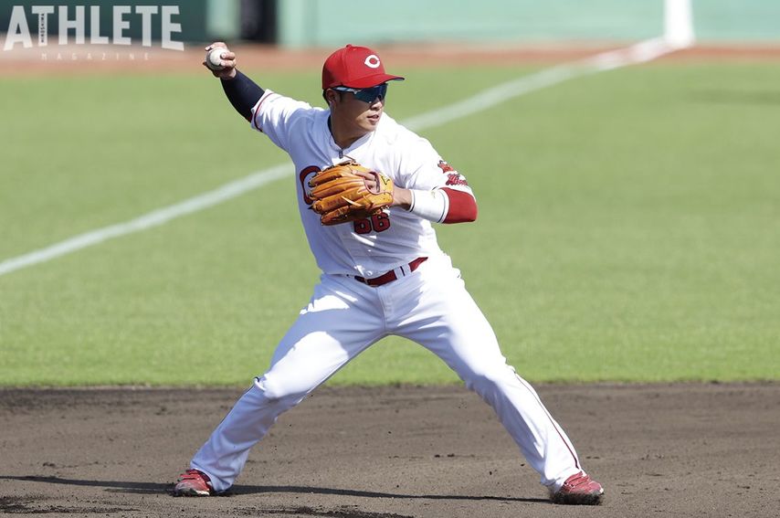 「今年は自分との戦いだと割り切っています」初の一軍昇格を狙うカープのプロ4年目・中神拓都の決意