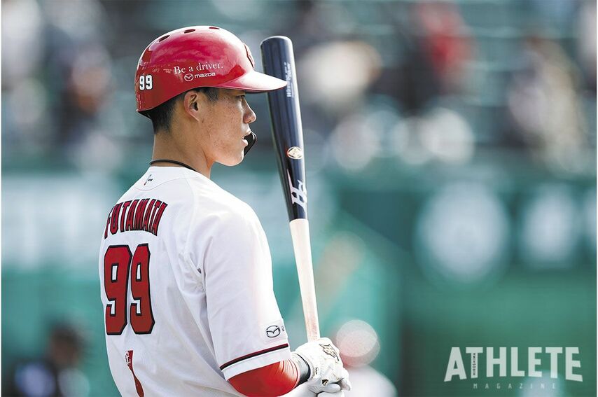 <div class="caption">今季打撃フォームを大幅に変更した二俣</div>