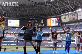 【社会人野球・日本選手権】中学野球チームにサッカー、さらにアイスホッケーのユニホームまで。バラエティに富んだエイジェックスタンド