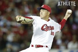 「点数をつけるなら50点」。昨季最終戦でデビューを果たしたカープの2年目左腕・滝田一希の現在地