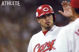 カープ在籍1年間で15本塁打をマーク。2009年、カープ打線をけん引した元MLB選手