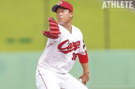 もう一度セットアッパーへ。8月に一軍再昇格した塹江敦哉が由宇での日々を振り返る【CLOSEUP INTERVIEW】<br />