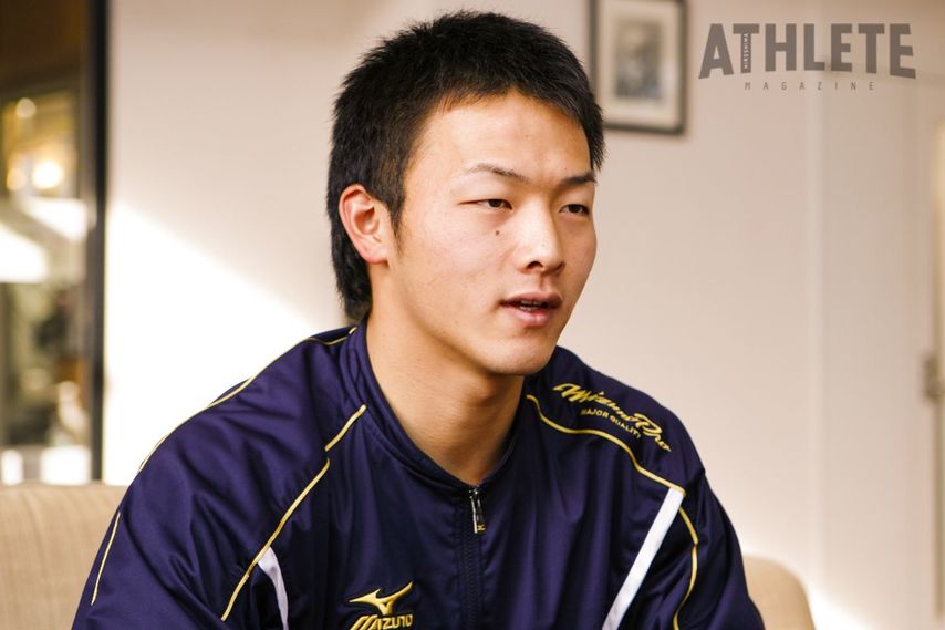 <div class="caption">2014年ドラフト2位でカープに指名された薮田和樹投手。</div>