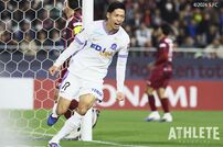 <div class="caption">今シーズン初ゴールはアウェイ・神戸戦（３月27日、●１−２）。こぼれ球に反応し押し込んだ</div>
