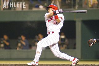 カープ石原慶幸バッティング手袋 スポーツ用品 野球（エポック社
