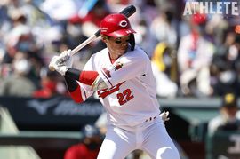 上本崇司の攻めのプレーがチームにもたらすものとは？【笘篠賢治が見たカープ打線】