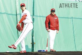 カープ佐々岡真司監督が二軍コーチ時代に語っていた薮田和樹の成長秘話。「泣きながら話を聞いていた」