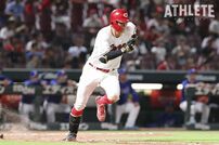 <div class="caption">2018年育成ドラフト１位で入団した大盛穂も、松本スカウトが見出した選手の一人だ。</div>