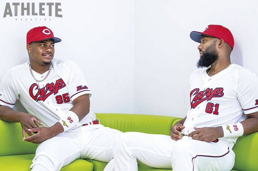 カープ打線をけん引するWドミニカン対談！ファビアン・モンテロが語る日本野球