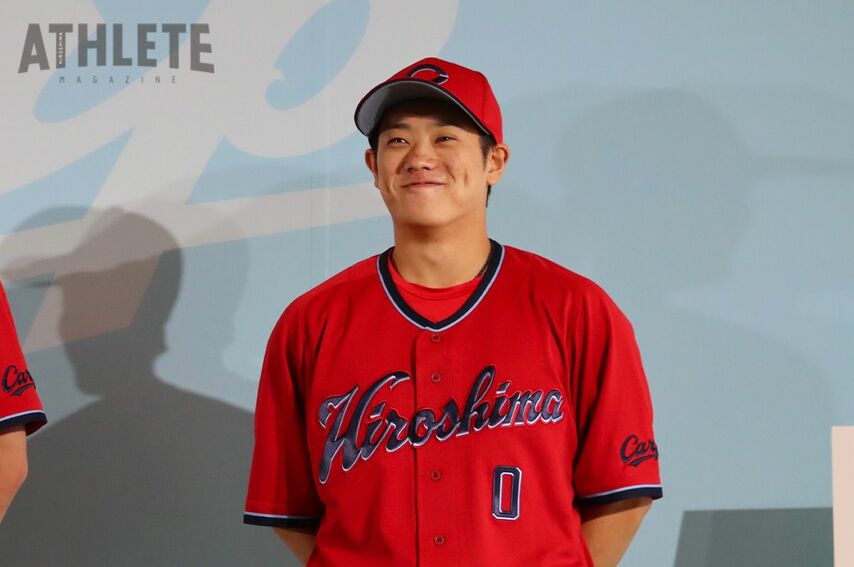 <div class="caption">カープ・勝田成選手</div>