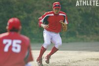 <div class="caption">入団当時の背番号は60。2018年からは、梵英心らも背負った6に変更となった。</div>