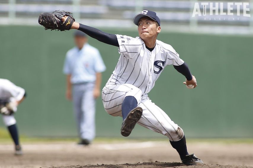 <div class="caption">写真は広島新庄時代の山岡就也投手。現在は社会人野球の強豪・ENEOSでプレーする。</div>