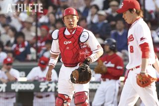 広島カープ 石原慶幸 実使用スパイク