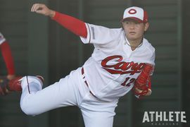 こだわりのストレートで勝負する！大卒右腕・大道温貴の投球術【カープ選手リレーインタビュー『鯉一』#11】<br />