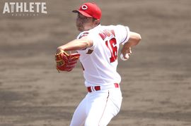 「まだまだ問題なくやれる」3連覇を支えた今村猛の現在地。カープ逆襲の切り札に欠かせない理由<br />