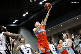 ホームで連敗ストップ。広島ドラゴンフライズが西地区2位の三河に粘り勝ち