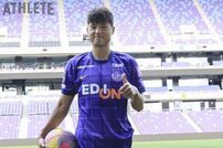 <div class="caption">今夏加入したキムジュソン。E-1選手権にも韓国代表として参加し、代表初ゴールをあげた</div>