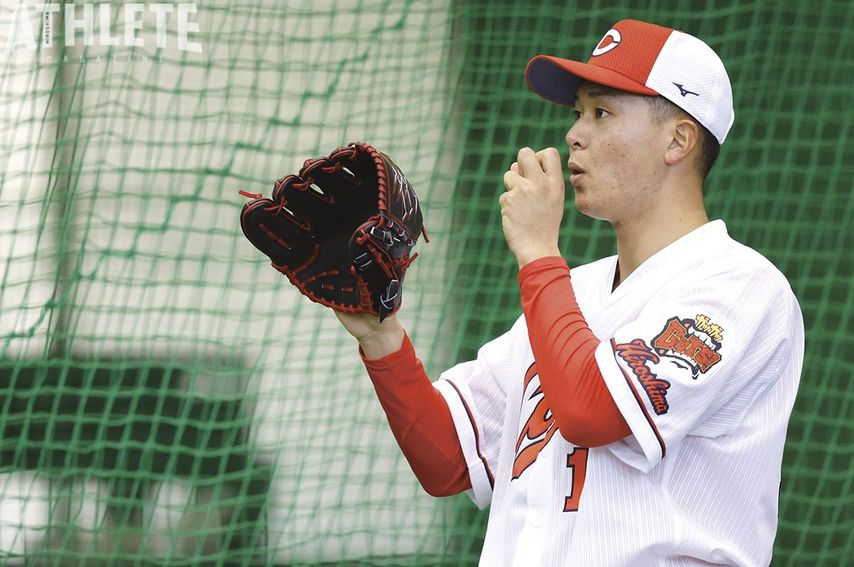 【森翔平インタビュー#2】オープン戦で感じたプロの打者の印象。ドラ2左腕が考える『勝てる投手』とは。<br />