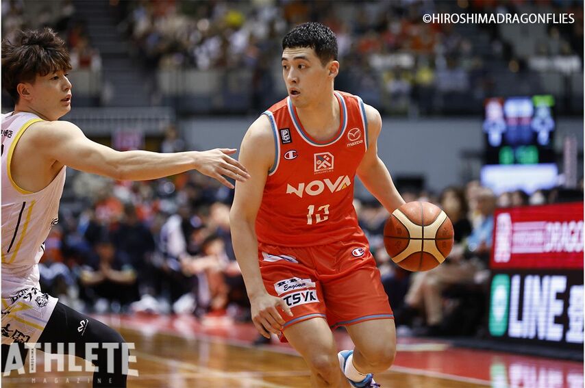 【Bリーグ】「すべての学びを力に変えて」。初優勝を果たした広島ドラゴンフライズ・中村拓人が振り返る今シーズン