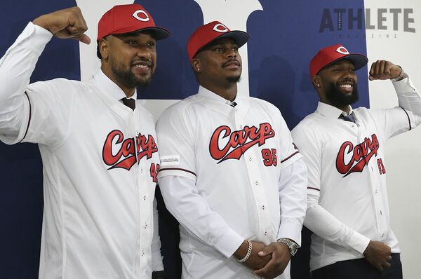 広島カープ　大道投手スパイク 広島カープ 大道投手スパイク 広島カープ 大道投手スパイク 広島カープ