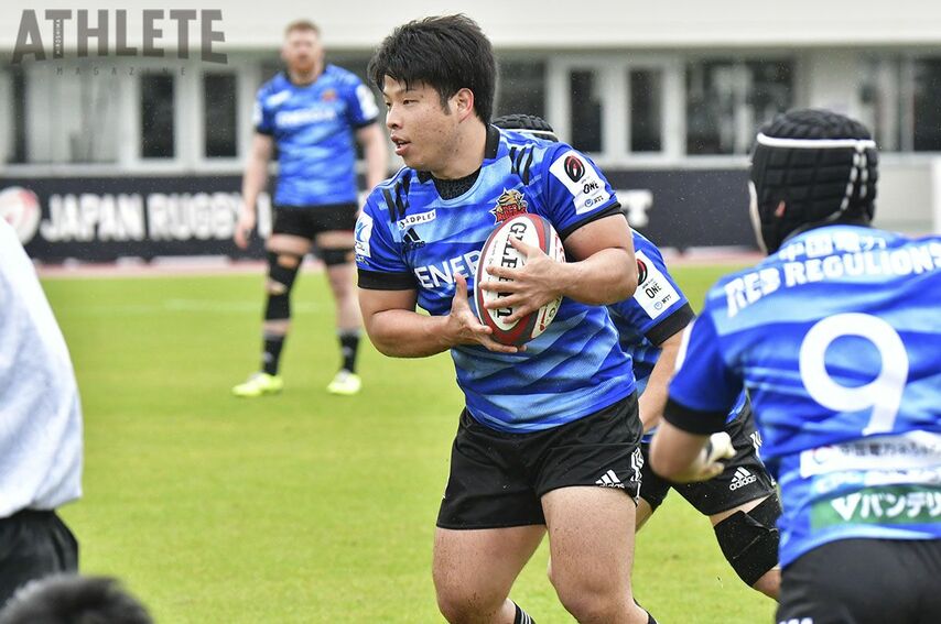 様々な個性の選手が活躍するラグビーには「自分なりの見どころを見つける」楽しさも！中国電力レッドレグリオンズ・有藤孔次朗《後編》