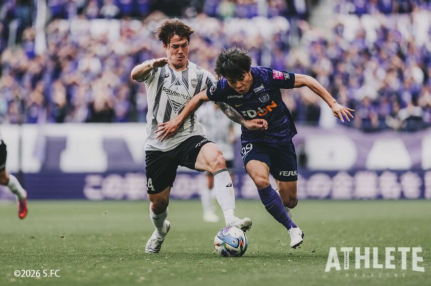 <div class="caption">神戸戦では３試合ぶりに先発。シュートを２本放つなどゴールへの強い意識を窺わせた</div>