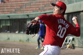 重圧と捉えるのではなく‥最終回のマウンドに向かう栗林は、その期待とどう向き合ってきたのか【栗林良吏の1年目の言葉-開幕直後の取材より-#3】<br />