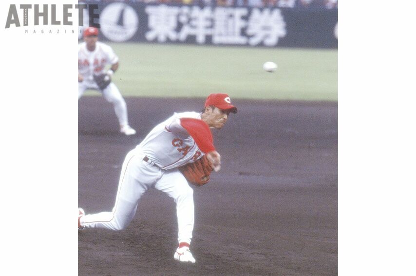 <div class="caption">2001年は27試合に登板し、自身最多となる13完投を果たした</div>