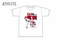 <div class="caption">「【感動】高橋昂也1348日ぶり勝利Ｔシャツ」サイズ展開：Ｓ／Ｍ／Ｌ／Ｏ（ＸＬ）</div>