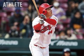 “次代の4番候補”カープ林晃汰が語る自身の魅力。「恐れず、思い切って振る！」<br />
