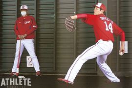 大瀬良大地の言葉には心を前向きにしてくれる力がある。投手キャプテンが開幕前に話した決意【SELECT INTERVIEW】<br />