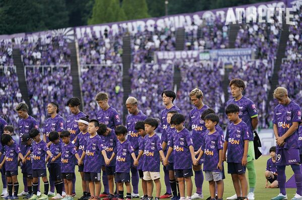 サンフレッチェ広島が世界に平和を発信。2024ピースマッチはエディオン